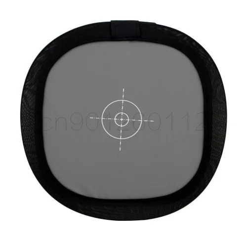 12 дюймов 30 см 18% Складная серая карта отражатель баланс белого двухсторонняя фокусировочная доска с сумкой для переноски