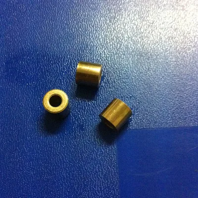 

4*8*10mm Copper base powder metallurgical parts Powder Metallurgy oil bushing porous bearing Sintered copper sleeve