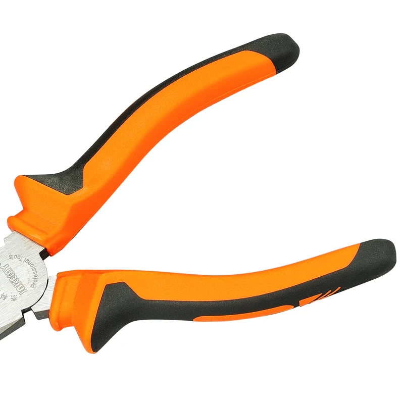JAKEMY – Pince coupante pour câble de 8 pouces, acier au Chrome Vanadium, Pince à nez plat, Pince Pinze pour électricien, outils à main