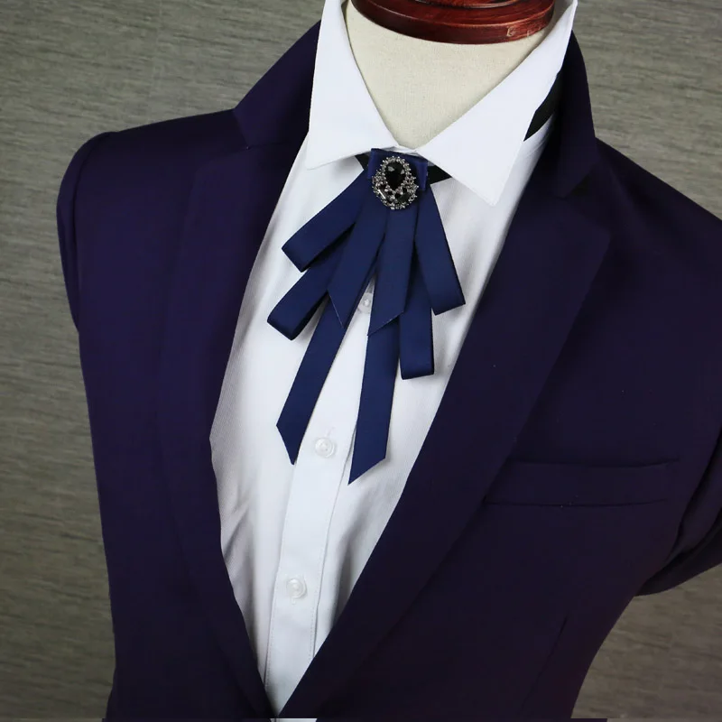 Free shipping new fashion male Unisex bow tie College solar system All-match Accessories Ribbon bow overalls diamond collar tie