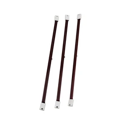 350mm 220V 1000W Ruby Color Halogen Infrared Lamp IR Heating Element Shoes Machine Infrared Quartz Tube