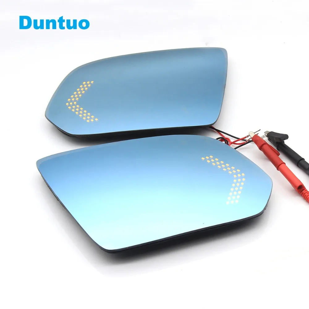 Blue Mirror Rearview Mirror Glare Proof Mirror Turn Signal Lamp Heated Rearview Mirror For Mercedes Benz VITO 2016