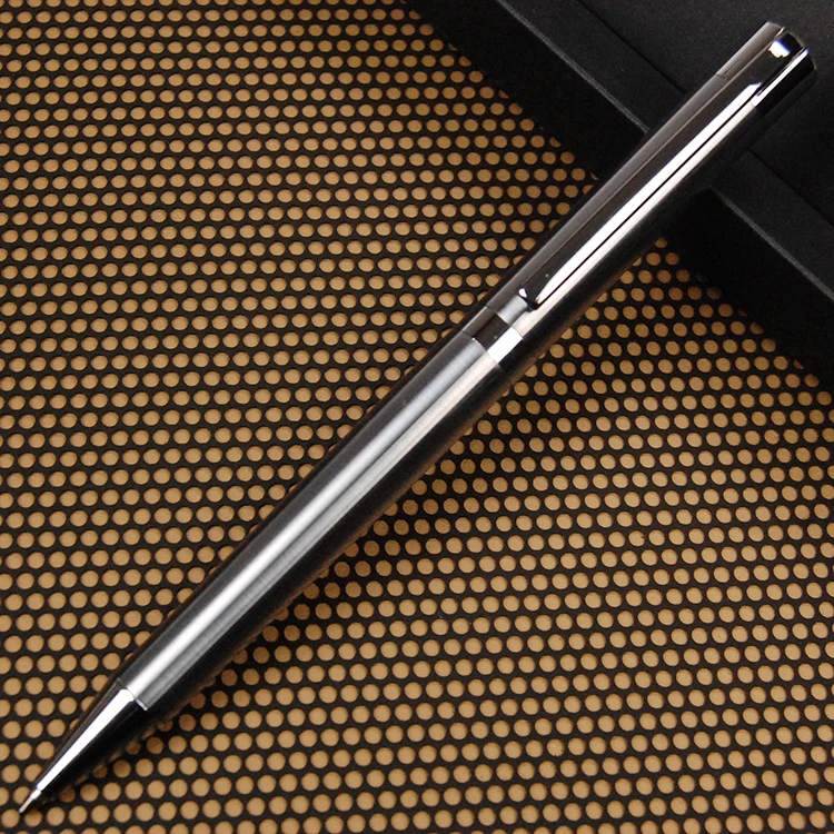 

Good quality birthday gift trade single ball pen pen metal pen refills G2 rotary stainless steel materials and fine workmanship