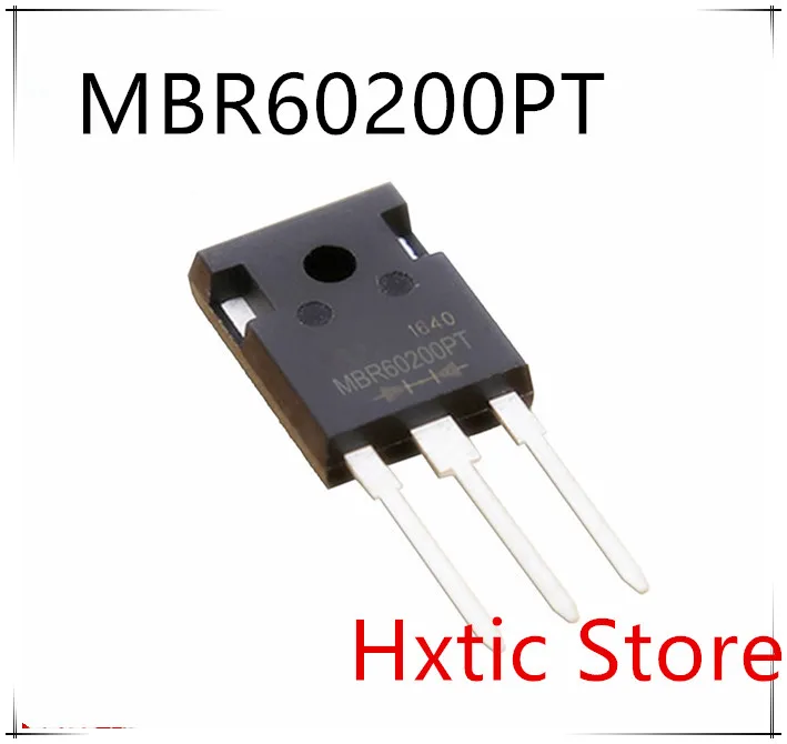 Nuevo 10 unids/lote MBR60200PT MBR60200WT MBR60200 TO-247 60A 200V