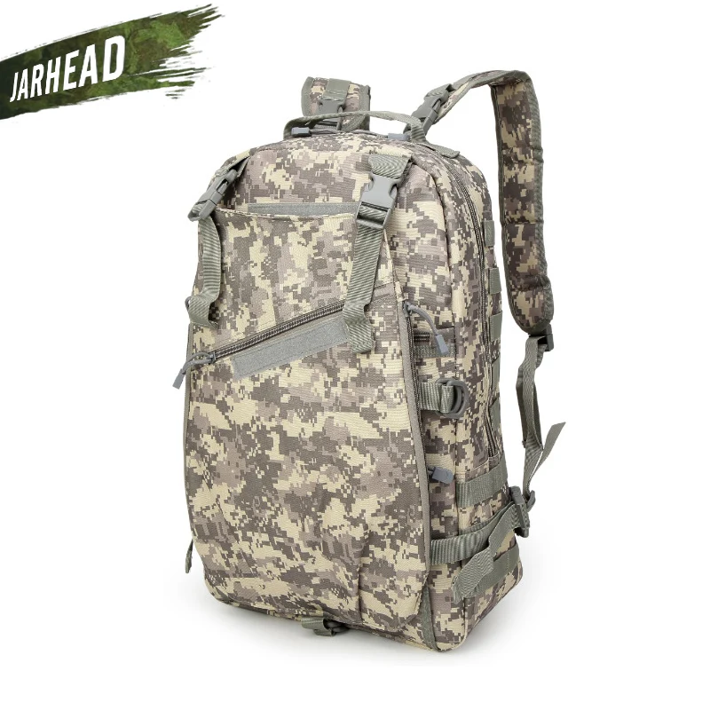 Imagem -06 - Mochila Tática à Prova Dágua Bolsa Militar para Escalada Acampamento Caminhada Pesca Caça 35l