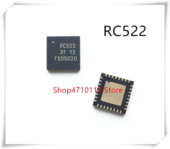 

NEW 10PCS/LOT MFRC52202HN1 MFRC52202 MFRC522 RC522 QFN-32 IC