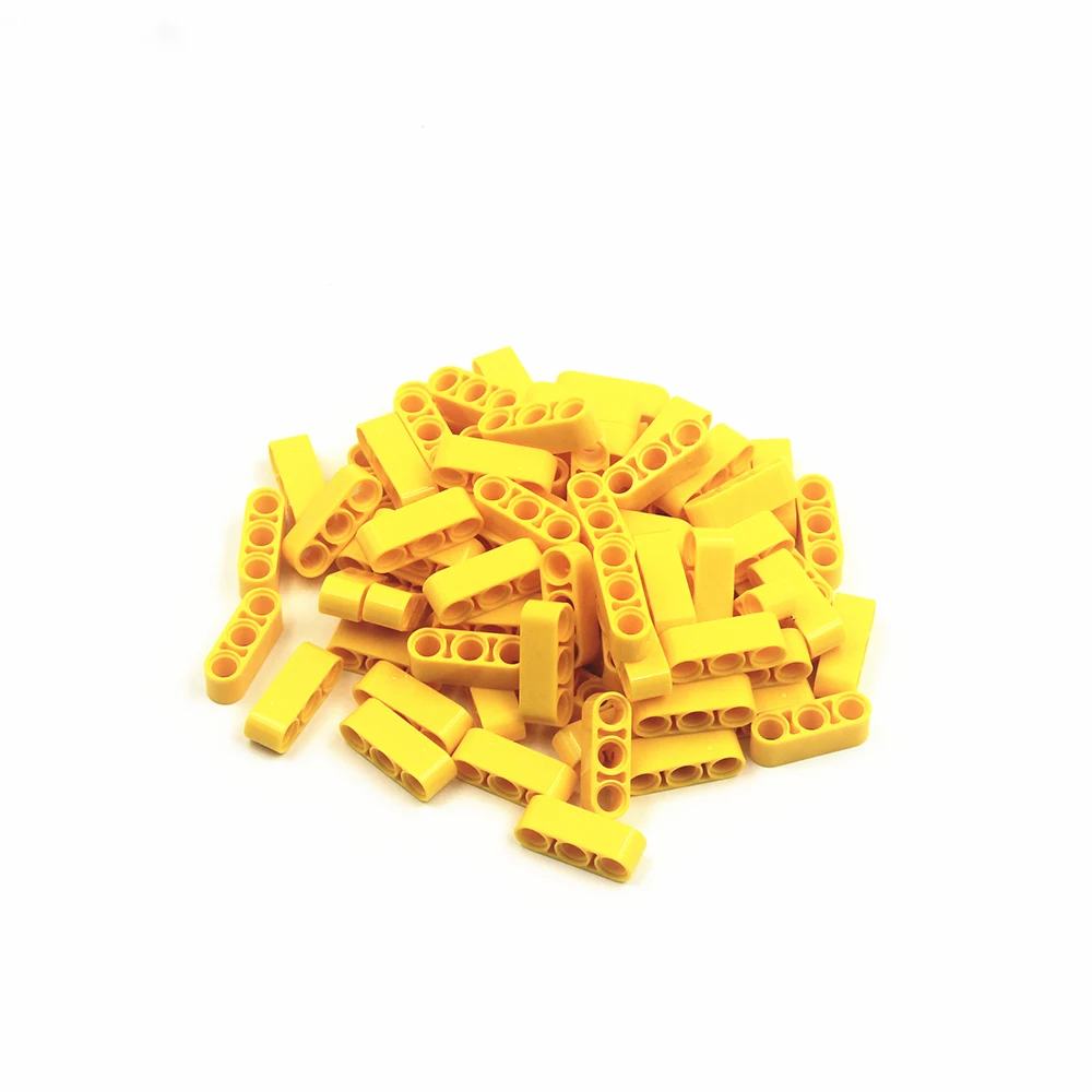 MOC Building Blocks Self-Locking Bricks Technical Parts 30pcs TECHNICAL 3M BEAM compatible with Lego 32523 for Kids Boys Toy