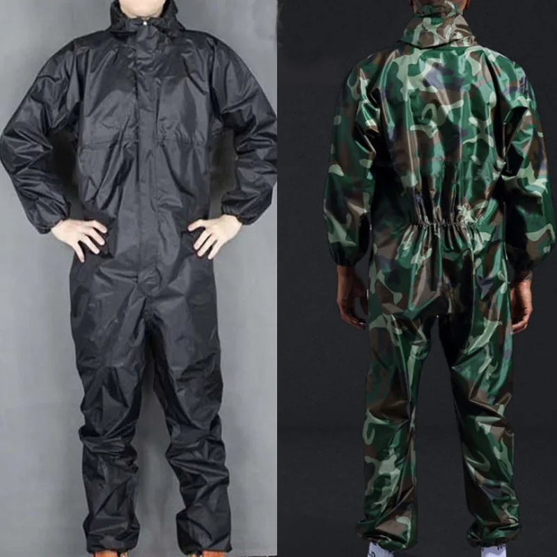 Fashion motorcycle raincoat /Conjoined raincoat/overalls men and women Dustproof odourproof and chemical proof