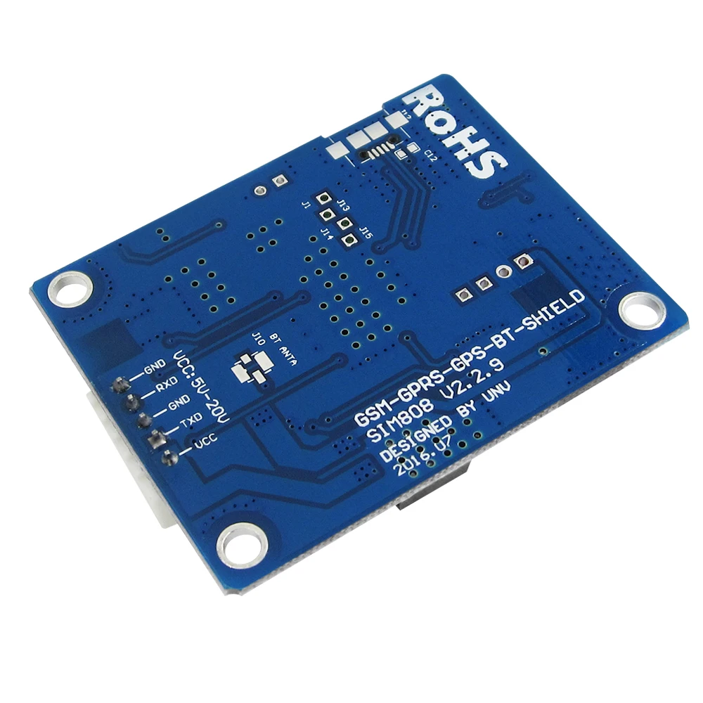 SIM808 Module GSM GPRS GPS Development Board IPX SMA with GPS Antenna Raspberry Pi Support 2G 3G 4G SIM Card