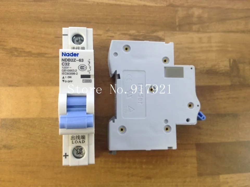 [ZOB] Nader NDB2Z-63 C32 new authentic letter small DC circuit breaker 1P32A air switch  --10PCS/LOT