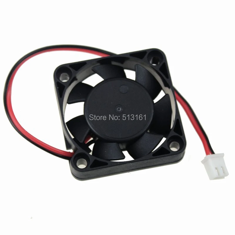 5pcs/lot Gdstime 12V 2Pin Ball Bearing 40x40x10mm 40mm 4cm Mini DC Brushless Computer Cooling Fan
