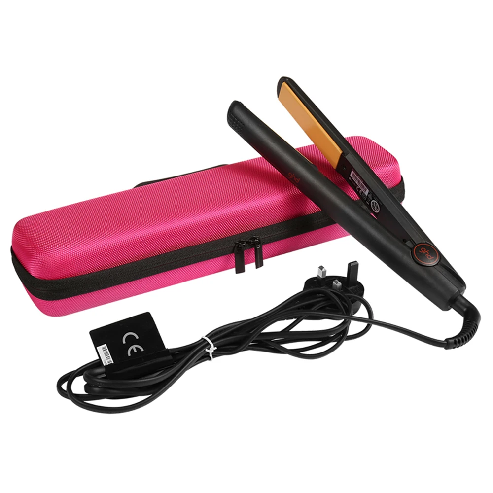 Funda protectora para plancha de pelo ghd V Gold Classic Styler, herramienta de peinado, rizador, caja dura, bolsa de transporte de viaje (solo estuche)