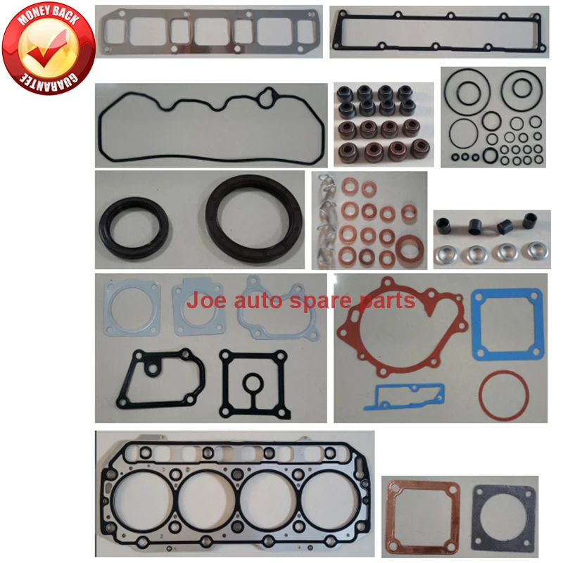 

Engine Full gasket set kit for Yanmar Diesel Engine: 4D106 4TNE106