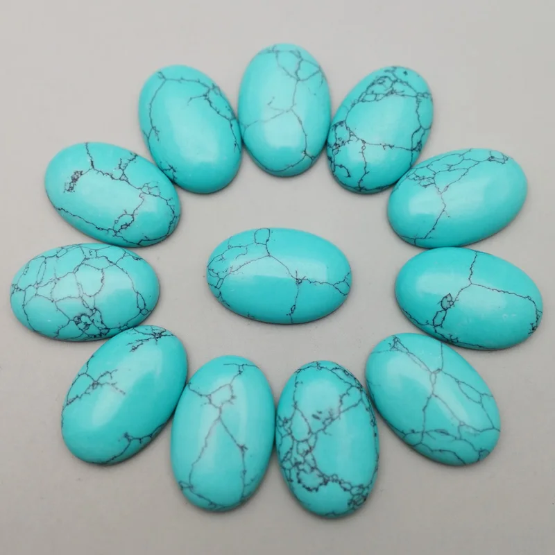 

Wholesale fashion 20x30mm calaite stone beads charms Oval CAB CABOCHON no hole beads 12pcs/lot Free shipping