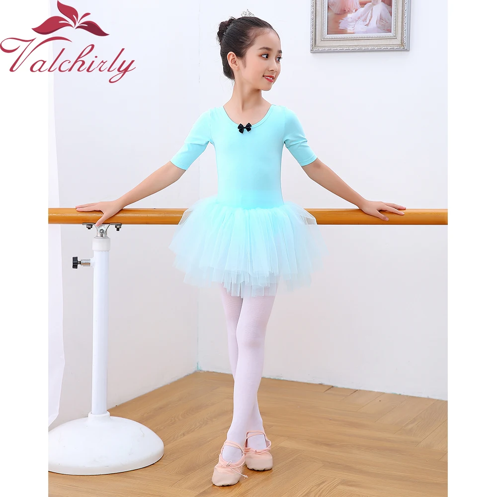 New Gymnastics Leotard  Kids Ballet Tutu Dress Ballerina Party Leotard Ballet Dance Bodysuit for Girls and Toddlers