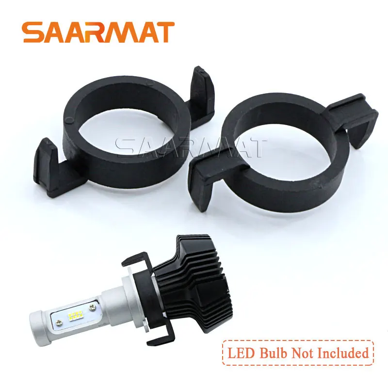 

2x H7 LED Clip Retainer Adapter Holder Headlight Bulb For Ford Mondeo For Peugeot 508 2008 3008 For Citroen