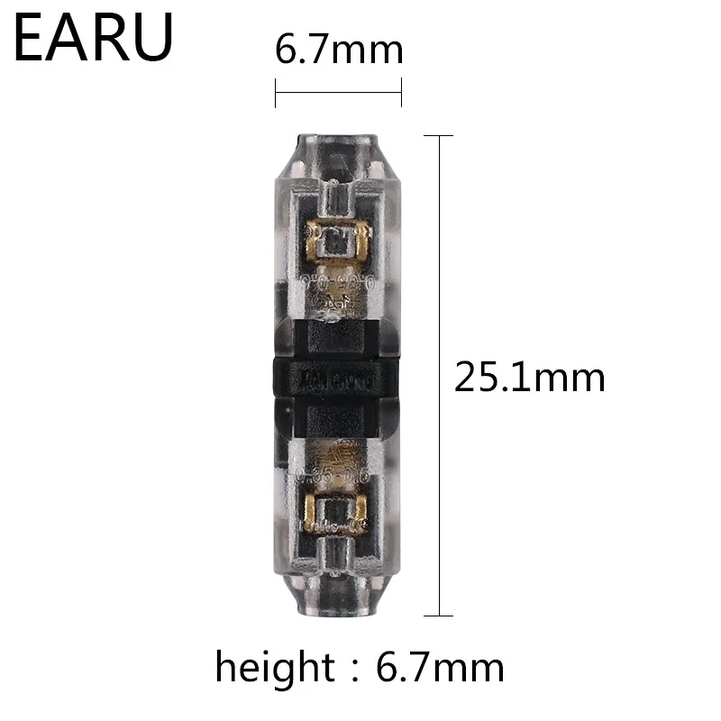 5pcs Scotch Lock Quick Splice Wire Connectors Terminals Crimp Electrical Car Audio 24-18AWG Wire Set