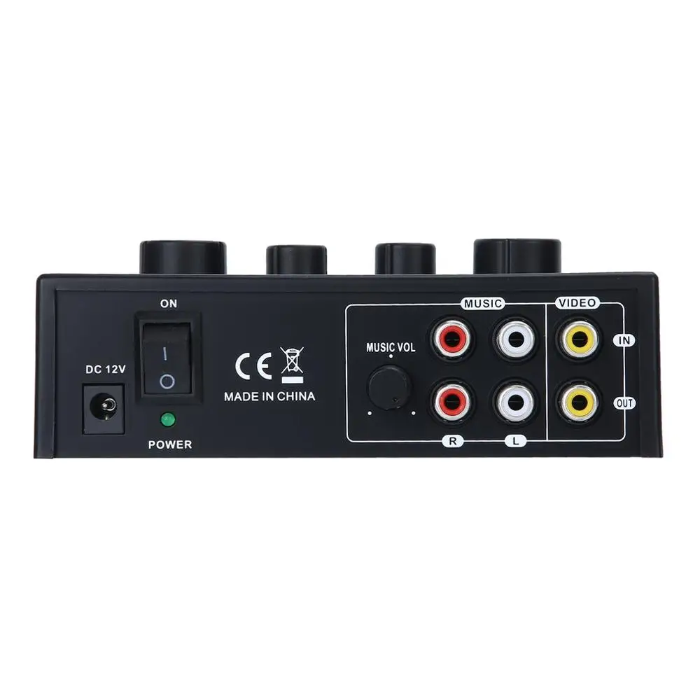 Karaoke Sound Mixer Professionelle Audio System Tragbare Mini Digital Audio Sound Karaoke Maschine Echo Mixer System