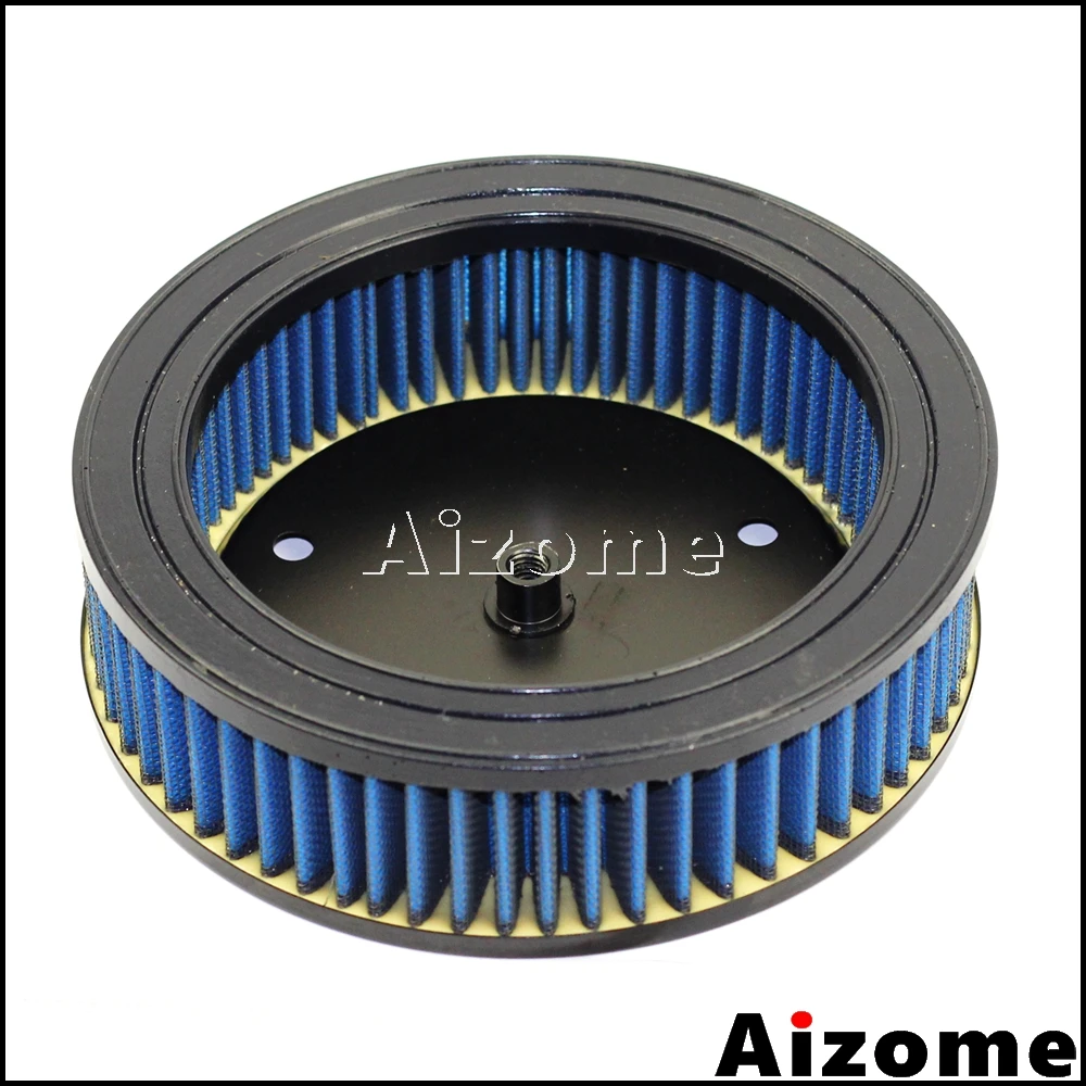 Motorcycle Replacement Air Filter For Harley Stage 1989-1998 Round Air Filter Air Cleaner Kit