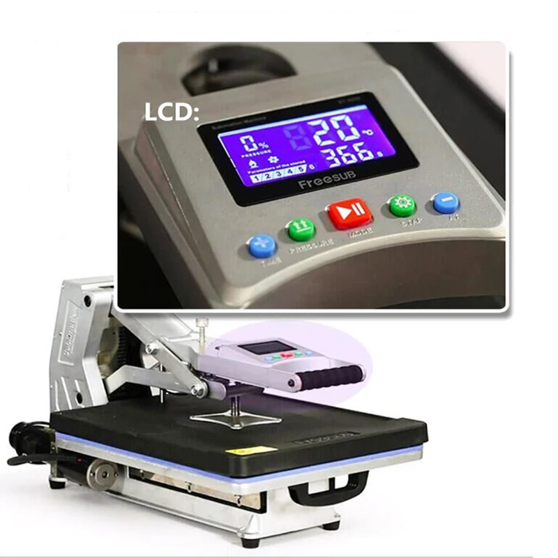 New Design Panel Heat Transfer Machine 220V Sublimation Flatbed Heat Press Machine T-Shirt Printing Machine ST4050