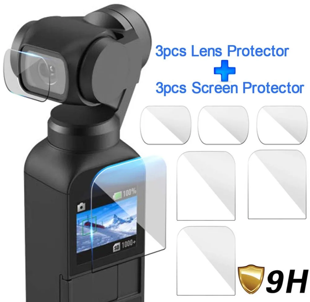 สำหรับ DJI Osmo กระเป๋าอุปกรณ์ป้องกันหน้าจอเลนส์ป้องกันเลนส์ Gimbal Accesorios สำหรับ DJI Osmo กระเป๋า