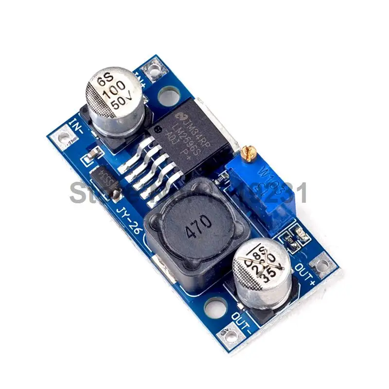 High Quality 3A Adjustable DC-DC LM2596 LM2596S-ADJ Input 3V-40V Output 1.25V-35V Step-down Power Supply Regulator Module
