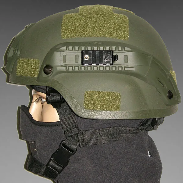 MICH 2000 Style ACH Tactical Helmet with NVG Mount and Side Rail for Airsoft Paintball Hunting Helmet 2000 ABS Helmet