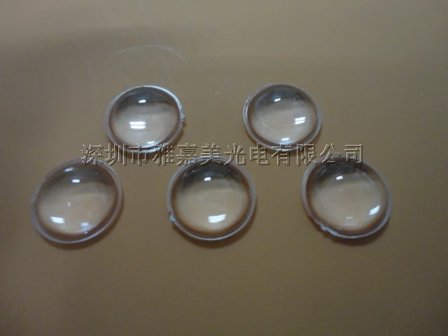 power LED optical convex lens diameter 12.5mm Height 4.5mm Plano convex LED lens 1W 3W Reflector Collimator