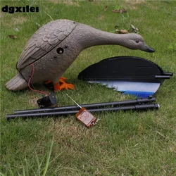 New Upgrade Outdoor Hunting Duck Decoy 4*AA Battery Plastic Duck Hunting With Magnet Spinning Wings