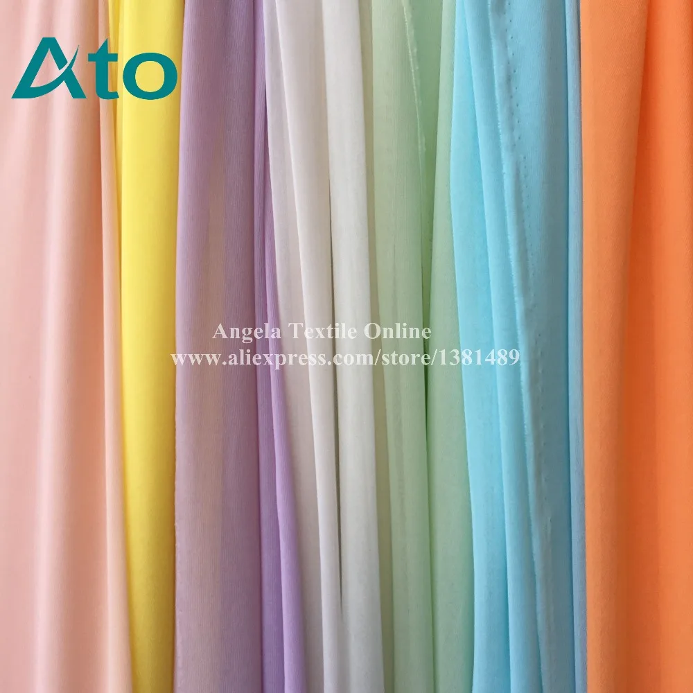 Stretch Dress Fabric Semi-sheer High quality Soft Fabric for Photography  Maternity Gowns Dresses buttery soft knit fabrics