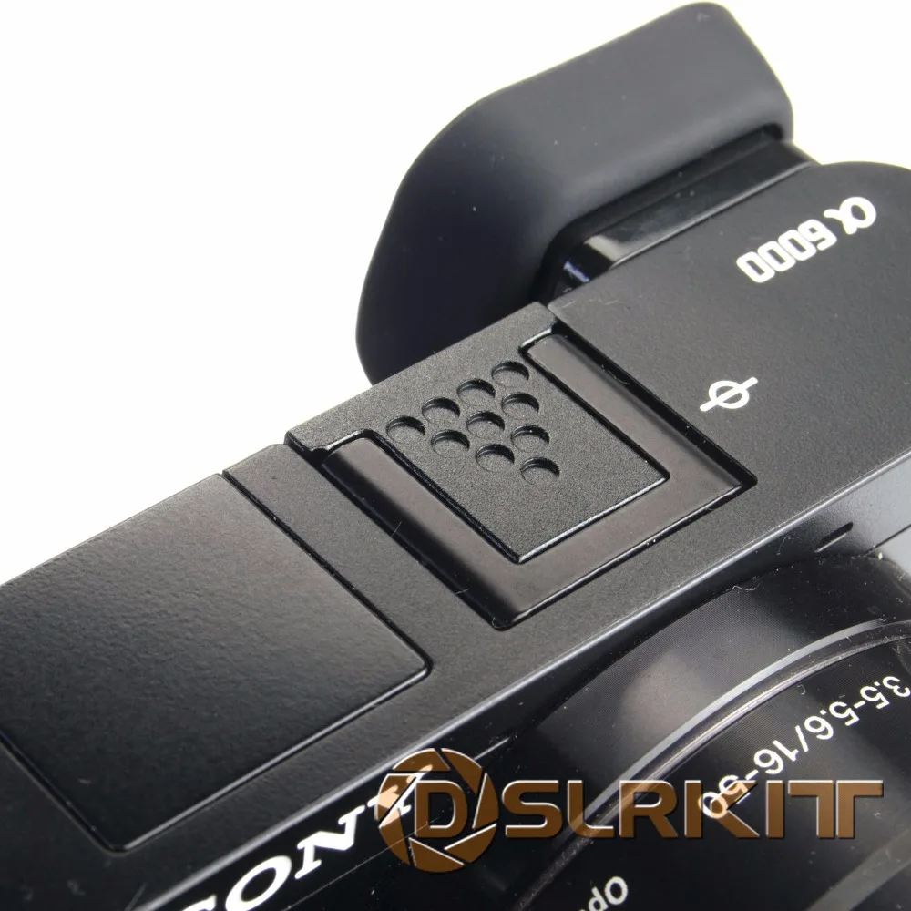 Cubierta de zapata de Metal negro para cámara Sony, A6500, A6300, A6000, A3000, A7RM2, A77M2, NEX-6