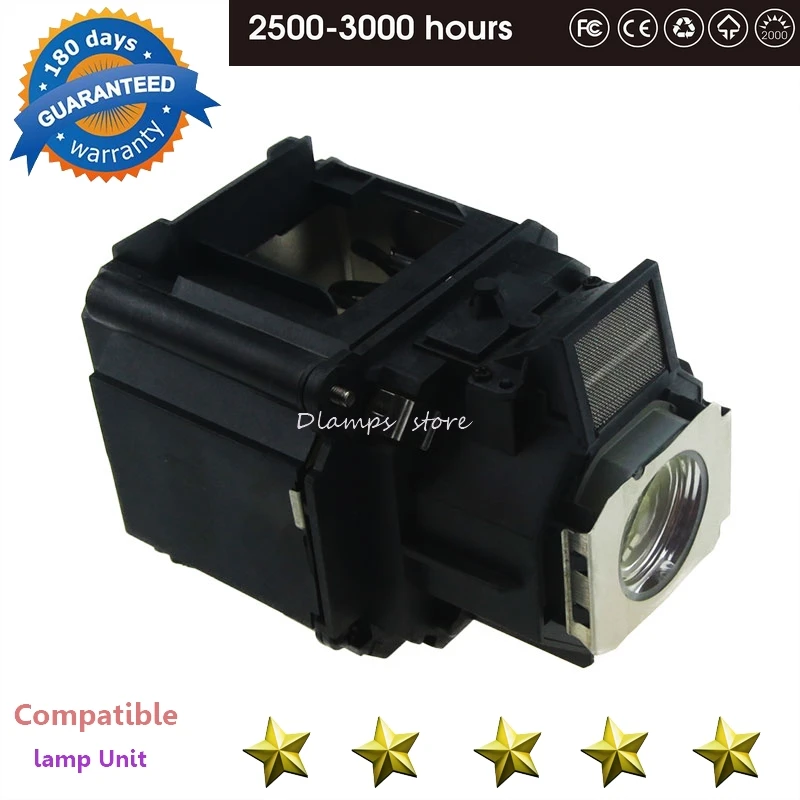 EB-G5450WU EB-G5500 EB-G5600 H346A H351A PowerLite 4100 Projector Lamp with housing V13H010L62 for ELPLP62 For EPSON Projectors