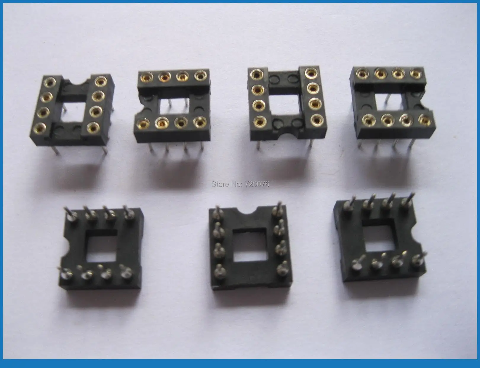 180 pcs IC Socket 8 PIN Round DIP High Quality 2.54mm