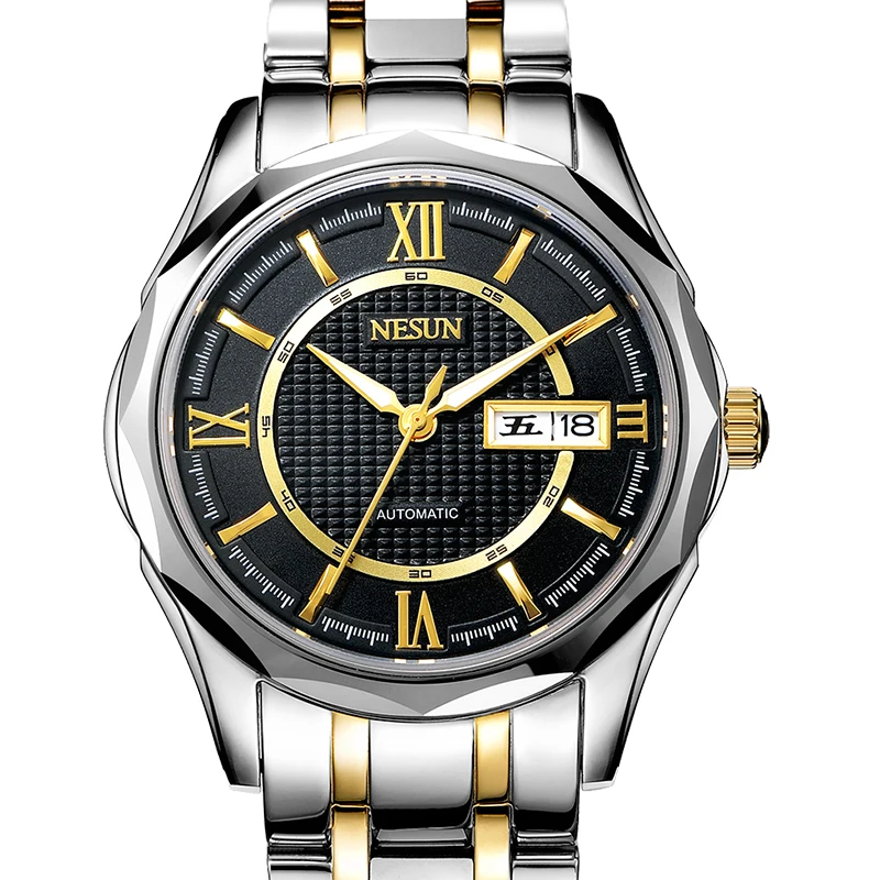 

Switzerland NESUN Japan NH36A Automatic Mechanical Watch Men Luxury Brand Men's Watches Sapphire Luminous Waterproof Clock N9212