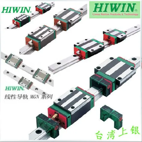 2pcs 100% brand new Hiwin linear rail HGR15 L1300mm+2pcs HGH15CA narrow blocks+2pcs HGW15CA flanged blocks for cnc