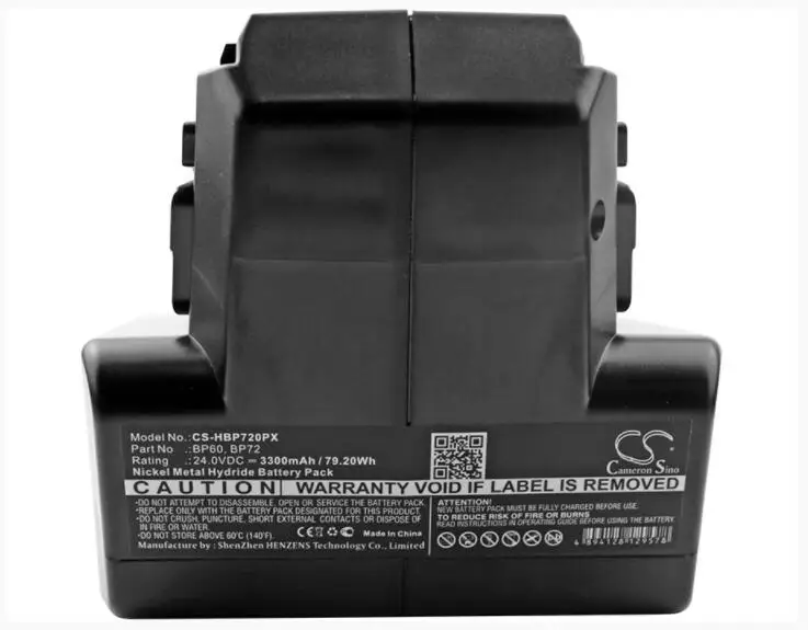 

Cameron Sino 3300mAh battery for HILTI C 7/24 C 7/36 TCU 7/36 TE 5 A BP60 BP72 Power Tools Battery