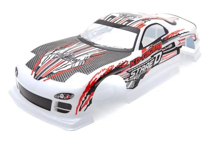 

YUKALA rc parts PVC painted shell body Auto 1/10 R/C car body shell 190mm