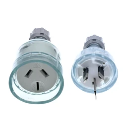 Rewireable australia Outlet AS3112 receptacle,IP44,AU Female socket AC 250V 15A For DIY Assembled Power Cord.