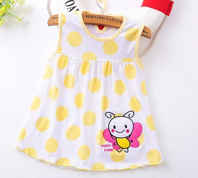 Baby Summer Dress Kids clothes girls New Year 2023 Cotton Princess Frock for Girl Clothing Printing Girls Clothes Low Price