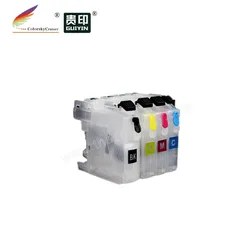 (RCB-LC223) refillable ink cartridge for Brother LC223 LC221 LC 223 221 DCP-4120DW MFC-J4420DW MFC-J4620DW MFC-J4625DW KCMY