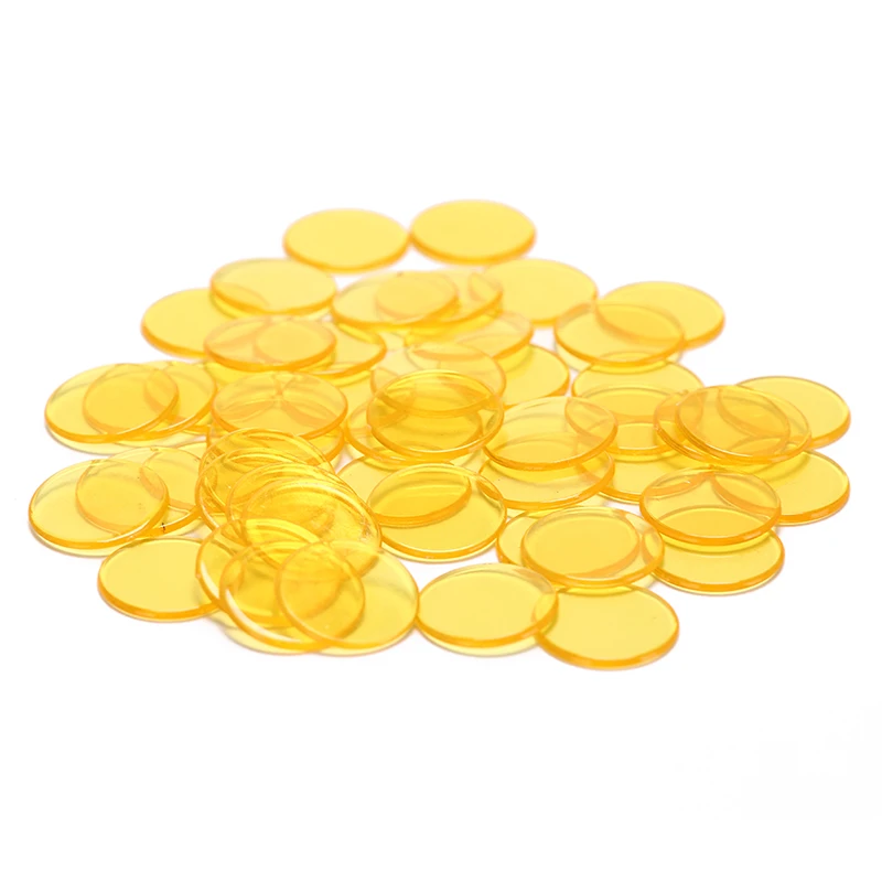 Accessoires Jeux 100 Jetons De Bingo Verts - Marqueurs Opaques Pour
