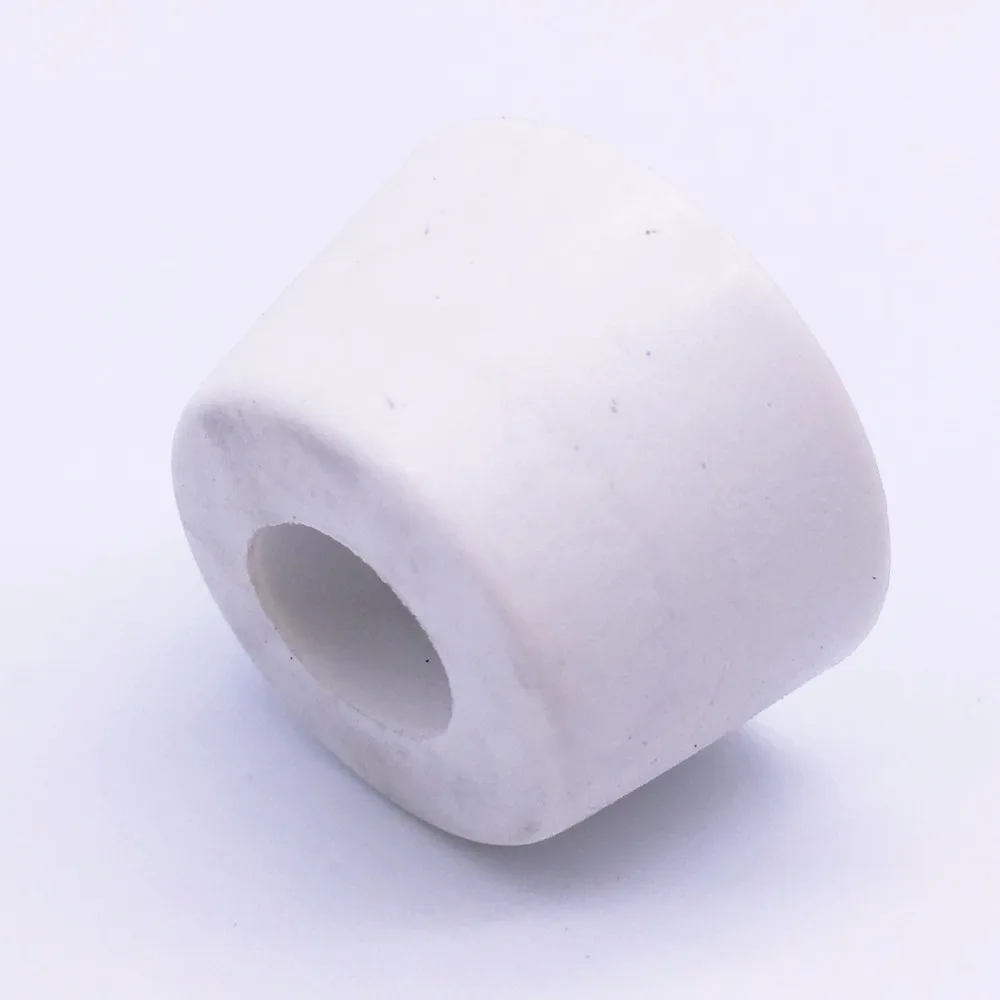 Wkooa 50x35x25mm Rubber Feet Bumpers Bushings for Furniture Rubber Pads Conical White Pack 20