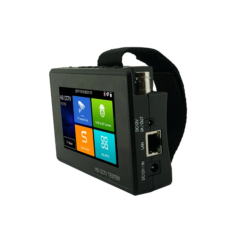 2018 Manufacture Price for Five in one AHD CVI TVI CVBS IP camera CCTV tester Monitor H.265/H.264, 4K video display via mainstre