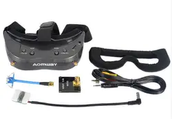 Aomway Commander Goggles V2 3D 5.8G 64Ch 1080P 800 x600 SVGA FPV supporto per cuffie Video HDMI DVR FOV 45 per modello RC