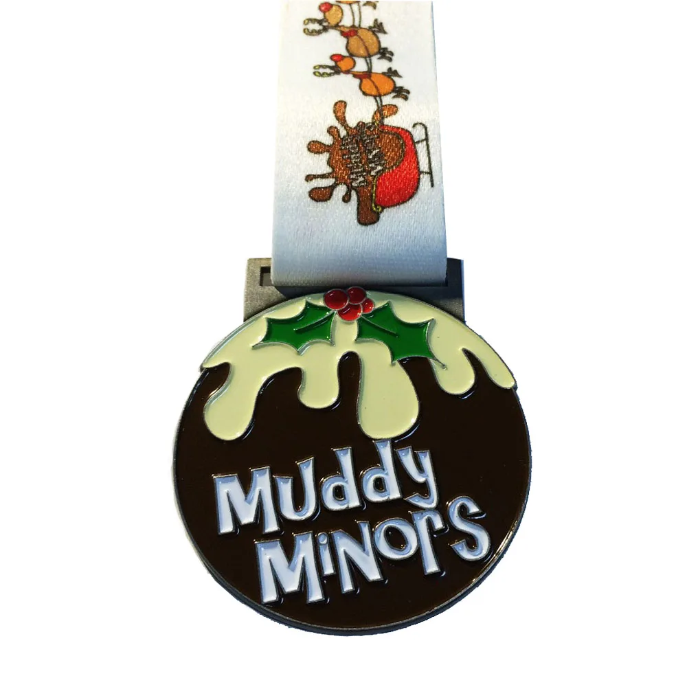 Custom Medal for Running Race, Engraved on Your Logo