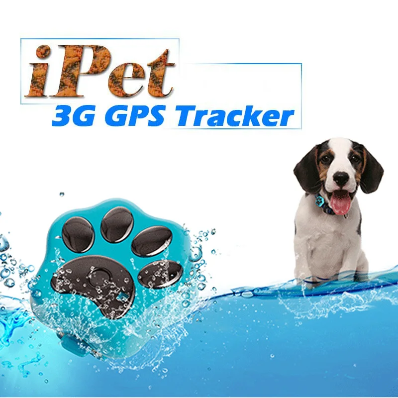 

3G Network MiNi Waterproof GPS Tracker Dog Cat Pet Personal Tracking Locator IOS / Andriod App GSM GPRS Tracker