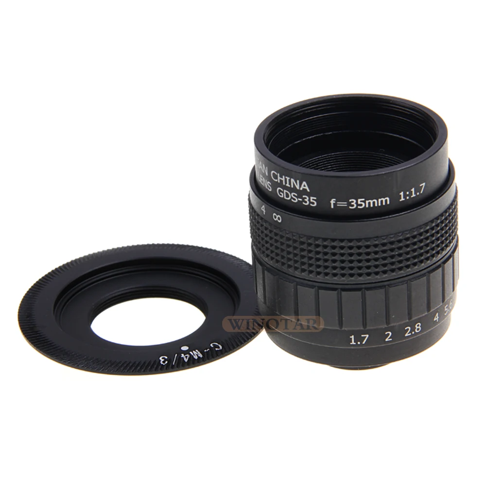 فوجيان 35 مللي متر F1.7 CCTV TV فيلم عدسة + C جبل + حلقة ماكرو لأوليمبوس مايكرو 4/3 m4/3 EP1 EP2 EP3 EP5 EPL1 EPL2 EPL3 EPL5 EPM1 OM-D