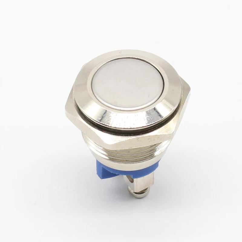 16mm Start Horn Button Momentary Stainless Steel Metal Push Button Switch Hot Worldwide