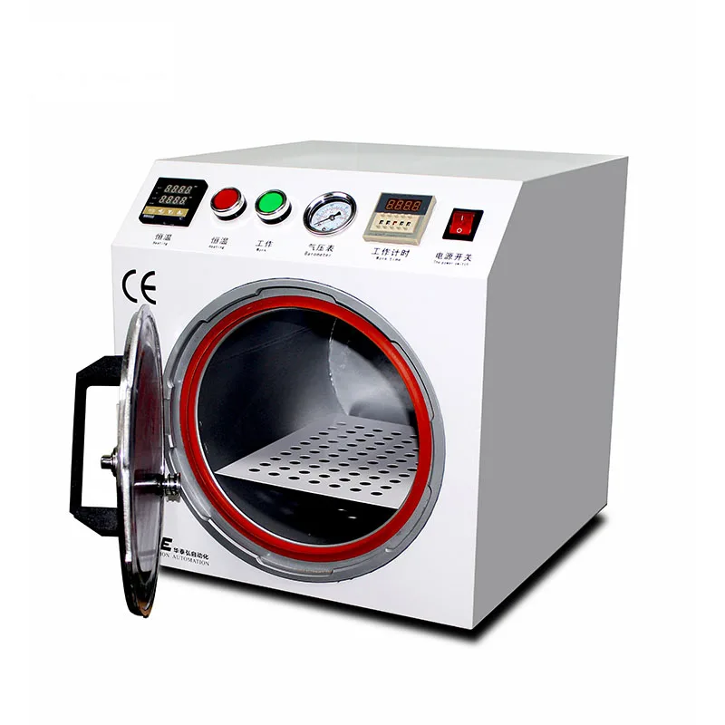 Máquina de eliminación de burbujas de aire LCD de alta presión, 800W, 12 pulgadas, eliminador de burbujas OCA para iPhone, Samsung, iPad, restauración de pantalla táctil de mesa