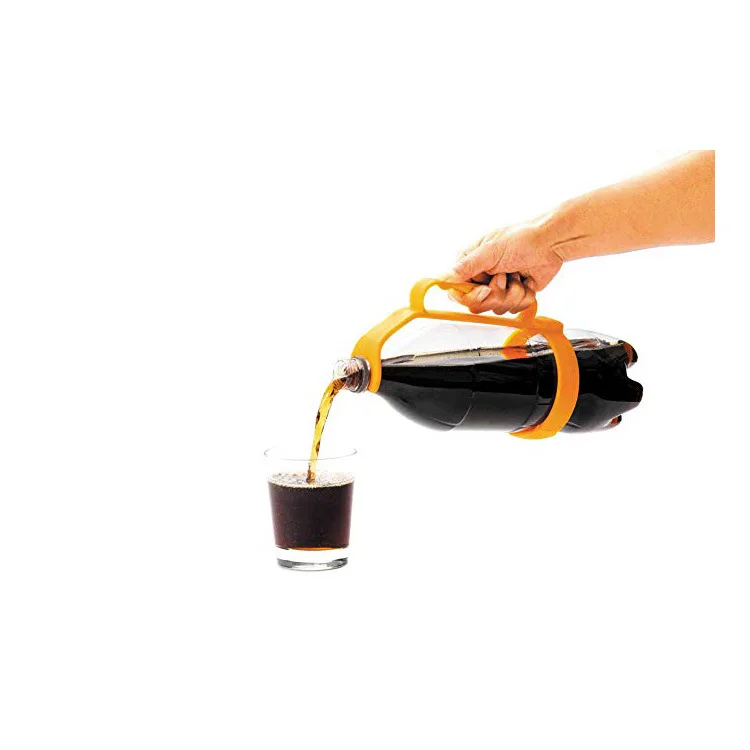 1 Pcs Creative Plastic Bottled Beverage Handle Soda Coke Drinkeware Bottle Handle Cola Handle